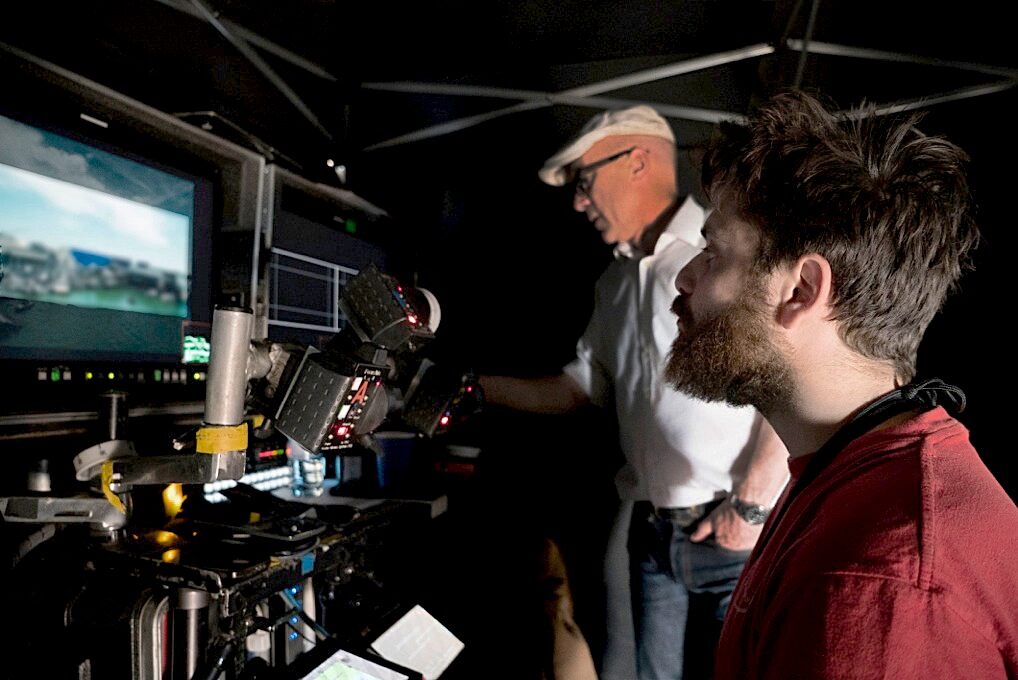 Workflow Supervisor Francesco Giardiello ACES on-set with top DIT and Workflow Supervisor Francesco Giardiello