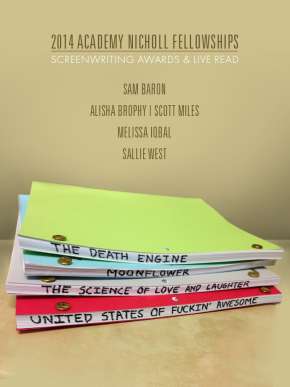 2014 Academy Nicholl Fellowships In Screenwriting Awards